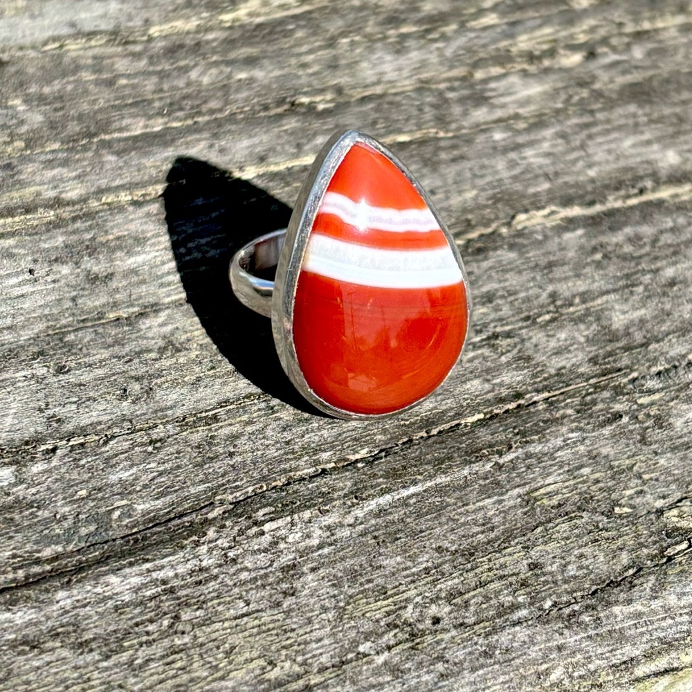 Botswana Agate Ring - Picture 8 of 12